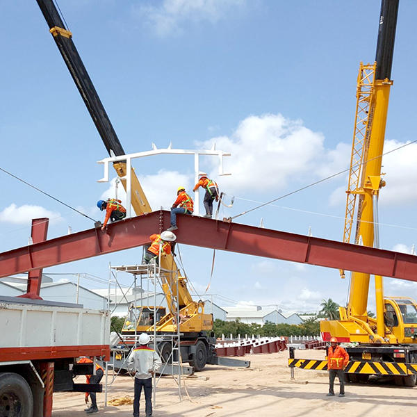 Construction and installation of plastics manufacturing plants